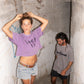 PURPLE TEE